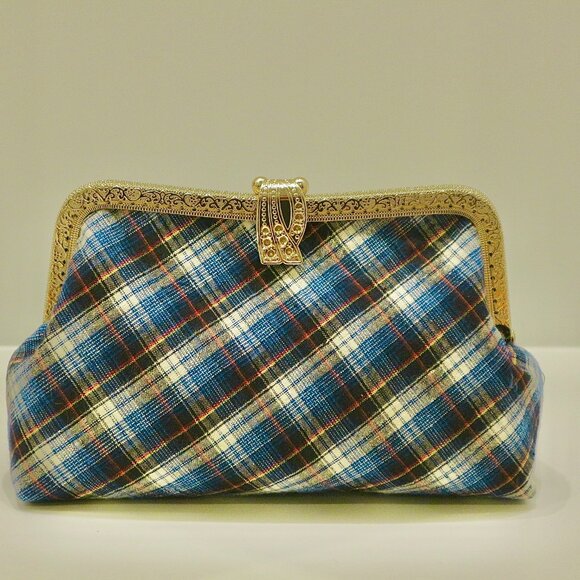 handmade bag, evening clutch, clutch bag, clutches, clutch purse, gift for her - Picture 2 of 8